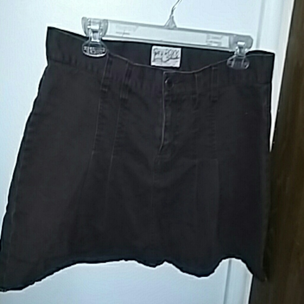 Roxy womens demin Brown with mini skirt